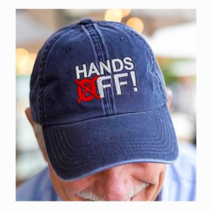 Hands Off Baseball Cap 1