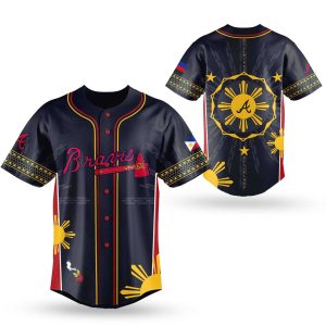 Atlanta Braves Filipino Heritage Night Baseball Jersey 2025 3