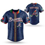 Atlanta Braves Mexican Heritage Night Baseball Jersey 2025