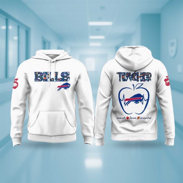 Buffalo Bills Teacher Appreciation Hoodie 2025 1