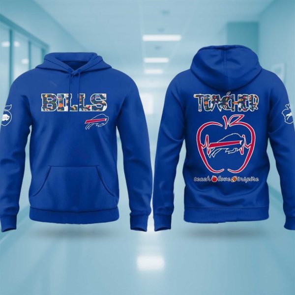 Buffalo Bills Teacher Appreciation Hoodie 2025 2
