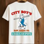 City Boy’s Raw Piping Co 1800 Lay Pipe T-Shirt