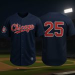 Cubs First Responders Appreciation Baseball Jersey 2025 Giveaway