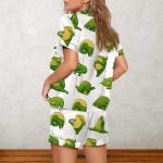 Cute Yoga Frogs Pajama Set For Women