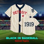 Detroit 1919 Black in Baseball Jersey 2025