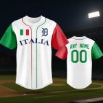 Detroit Tigers Italian Heritage Night Jersey 2025