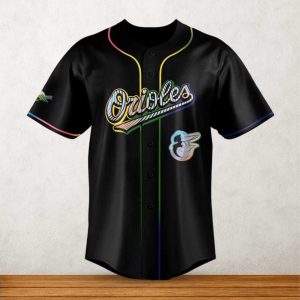Baltimore Orioles Pride Night 2025 Baseball Jersey 2