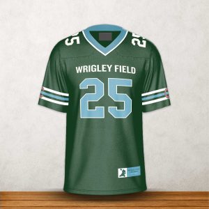 Chicago Cubs Wrigley Field Football Jersey Giveaway 2025