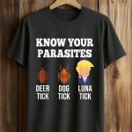 Know Your Parasites Luna Tick Shirt