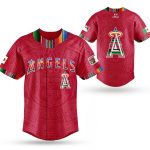 Los Angeles Angels Mexican Heritage Night Baseball Jersey 2025