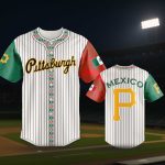 Pittsburgh Pirates Mexican Heritage Night Baseball Jersey 2025