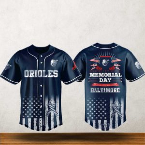 Baltimore Orioles Memorial Day Baseball Jersey 2025 1