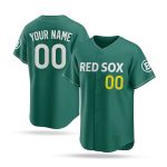 Green Monster Red Sox City Connect Baseball Jersey 2025
