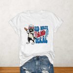 Red White And Feral Shirt