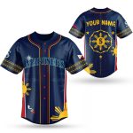 Seattle Mariners Filipino Heritage Night Baseball Jersey 2025