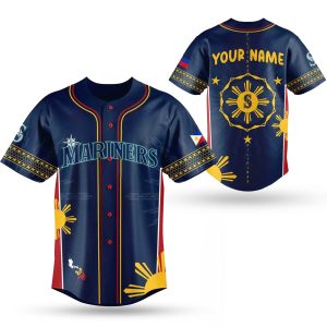 Seattle Mariners Filipino Heritage Night Baseball Jersey 2025 1