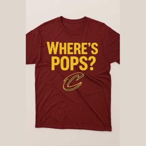 Cavaliers Where Pops T Shirt