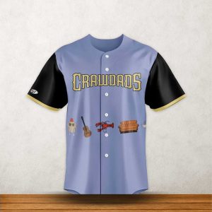Hickory Crawdads Baseball Friends Day Night Baseball Jersey 2025 11