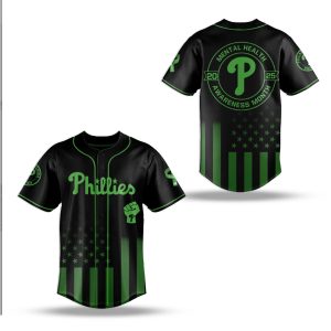 Phillies Mental Health Awareness Month Baseball Jersey 2025 1