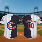 Chicago Cubs x Chicago Bears Baseball Jersey 2025