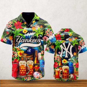 New York Yankees Summer Hawaiian Shirt 2025