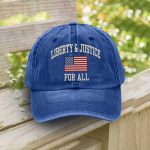 Liberty and Justice For All America Hat