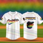 Baltimore Orioles Happy Pride Month Baseball Jersey 2025