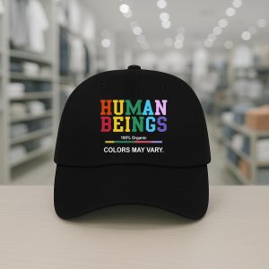 Human Beings 100% Organic Colors May Vary Pride Cap