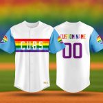 Cubs Pride Night Baseball Jersey 2025