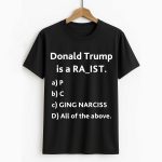 Donal Trump Is A Ra_ist Shirt