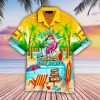 Flamingo Retired Not My Problem Anymore Hawaiian Shirt