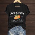 Good Energy Oranges Social Estd 2025  Club Shirt