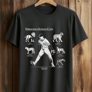 Will Warren Ferocious Jungle Cats T Shirt
