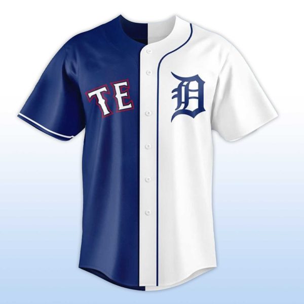 Detroit Tigers x Texas Rangers Baseball Jersey 2025