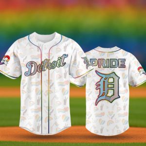 Detroit Tigers LGBTQ Pride Night Jersey 2025