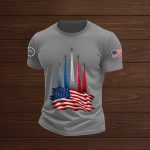 Independence Day American Flag Jet Planes Shirt