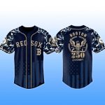 Boston Red Sox US Navy 250th Birthday Jersey 2025