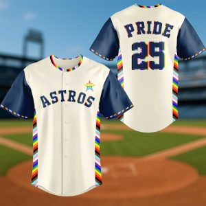 Astros Pride Night Baseball Jersey 2025