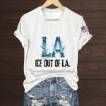 LA ICE Out Of LA America Shirt