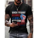 When Tyranny Becomes Law Rebellion Becomes Duty America Shirt