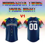 Minnesota Twins Pride Night Baseball Jersey 2025