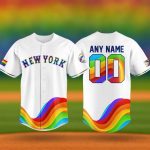 NY Mets Pride Night Jersey 2025