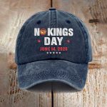 No Kings Day June 14, 2025 Baseball Cap
