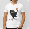 No Kings In America Cat Black Shirt