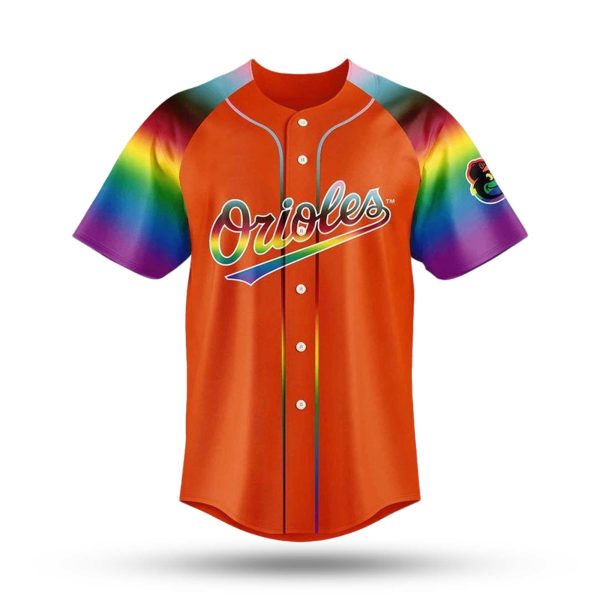 Orioles Pride Night Baseball Jersey 2025