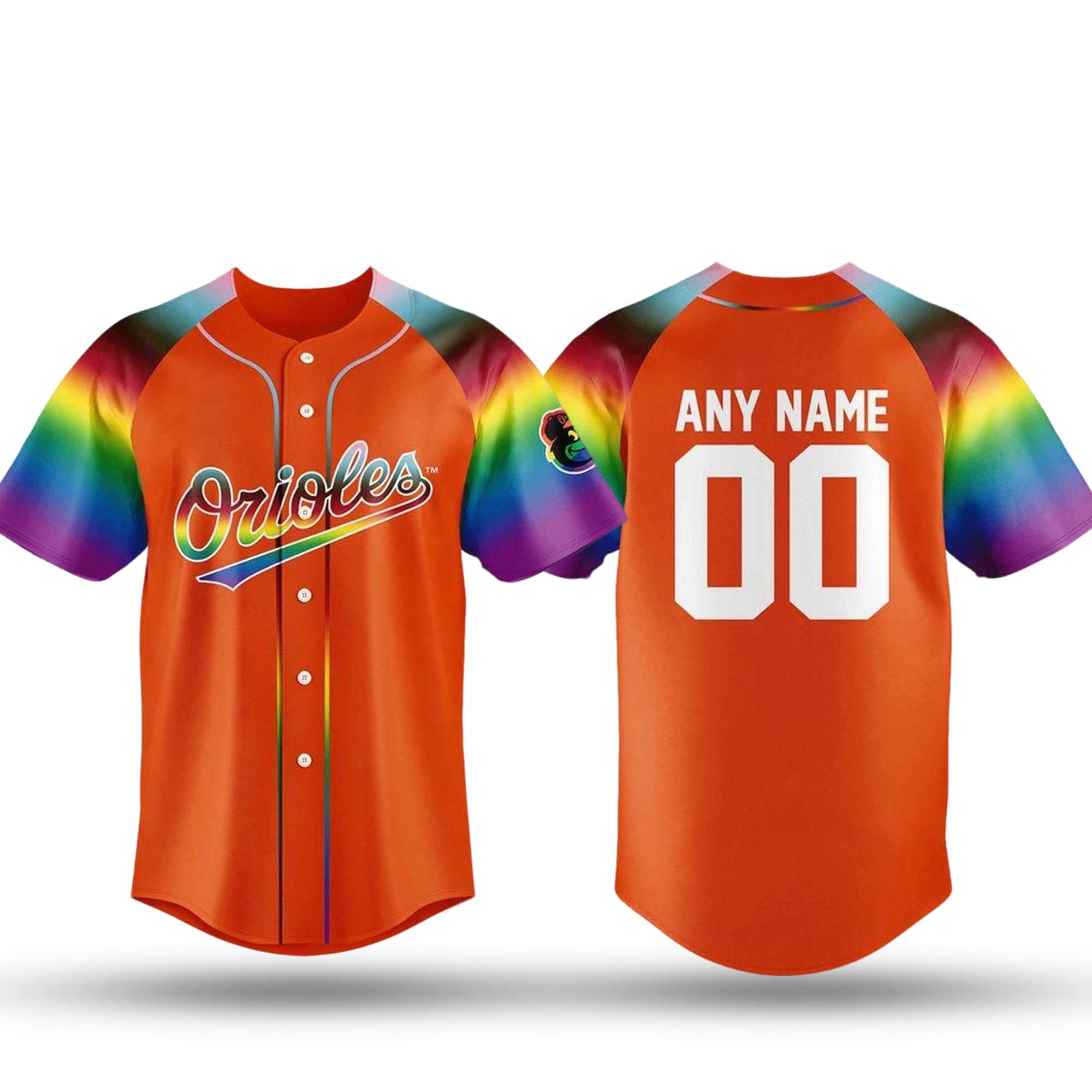 Orioles Pride Night Baseball Jersey 2025 Orioles Pride Night Baseball Jersey 2025