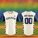 Pride Night Red Sox Baseball Jersey 2025