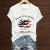 Rejecting Kings Since 1776 V Neck T Shirt