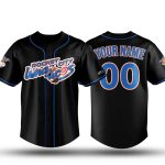 Rocket City Trash Pandas Lunaticos Baseball Jersey 20