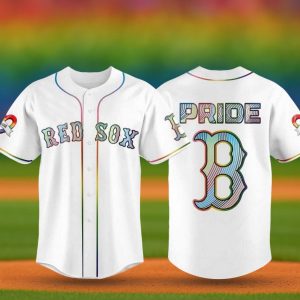 Boston Red Sox LGBTQ Pride Night Jersey 2025